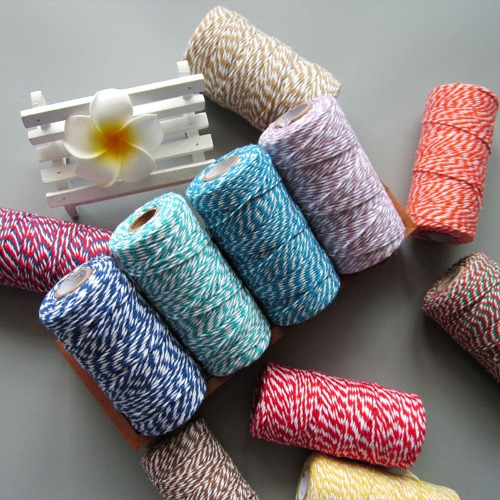트와인끈,포장끈, 캔들,빵 포장용 33가지 색상